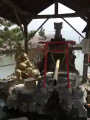 御嶽山 白龍神社の手水