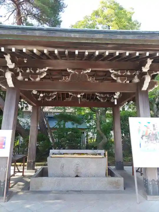 竹駒神社の手水舎