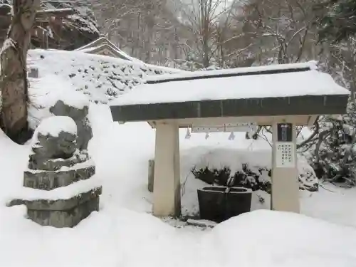 戸隠神社奥社の手水舎