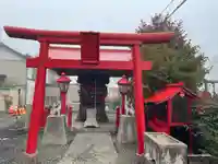 最上位稲荷大明神の鳥居