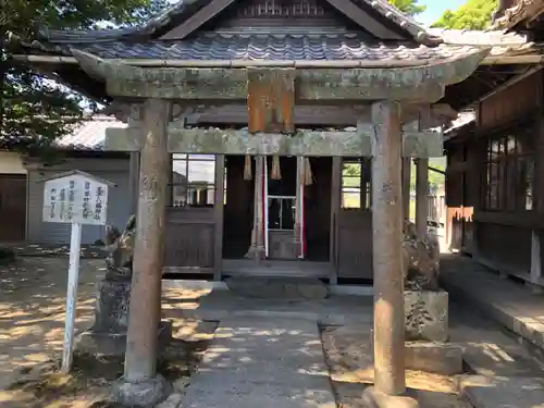 祝田神社の末社・摂社