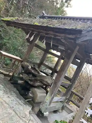山口大神宮の手水舎