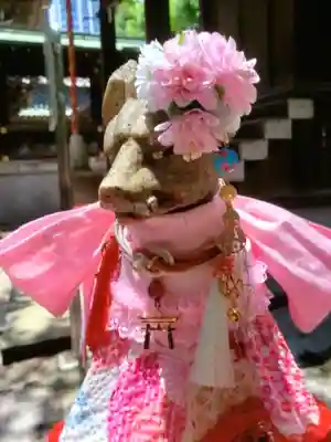 熊野神社の狛犬