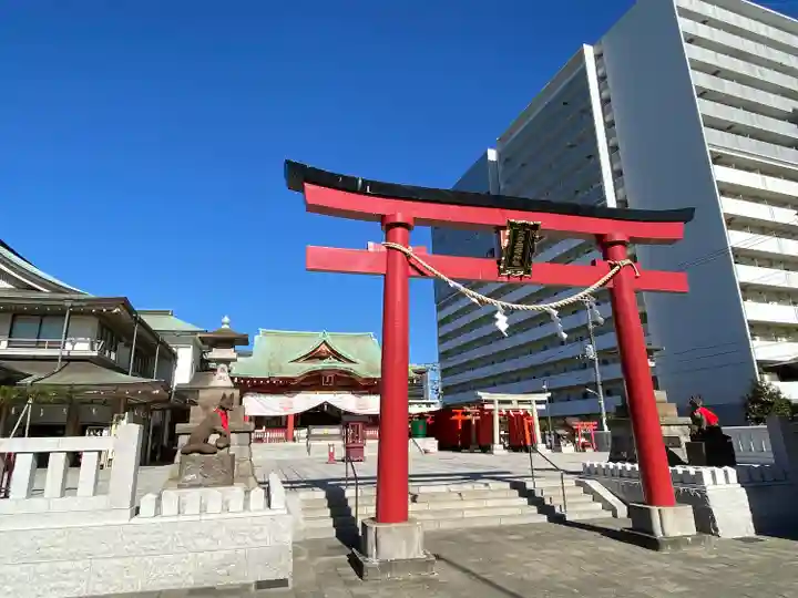 東京羽田 穴守稲荷神社の鳥居