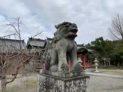 春日神社の狛犬