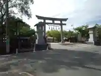 難波大社 生國魂神社の鳥居
