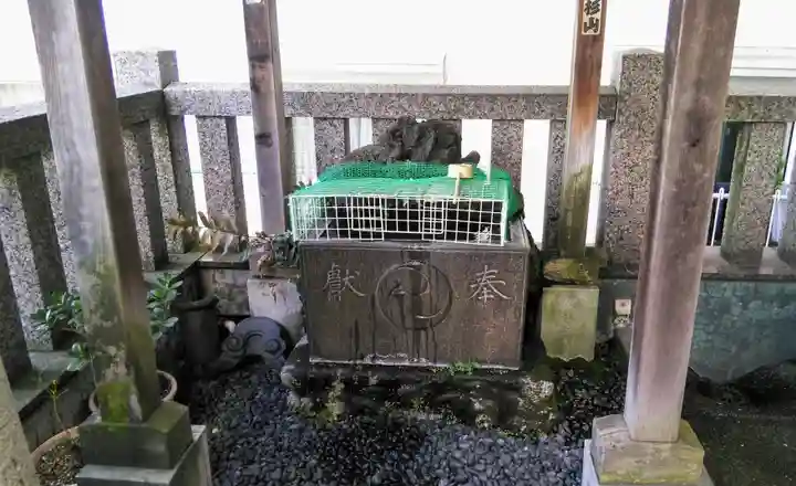 車町稲荷神社の手水舎