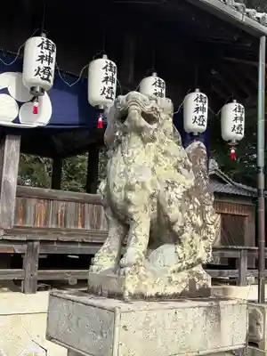 熊野神社の狛犬