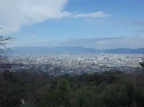 伏見稲荷大社の景色