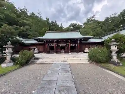 山梨縣護國神社の本殿・本堂