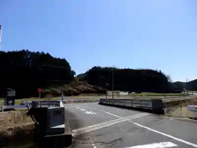 焼森山雷神神社の周辺