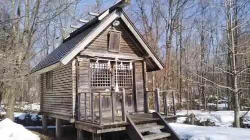 もりおかかいうん神社いわて山奥宮の本殿