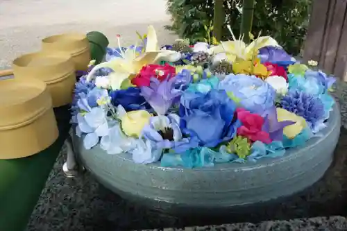 早馬神社の手水舎