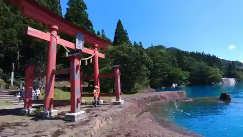 御座石神社の鳥居