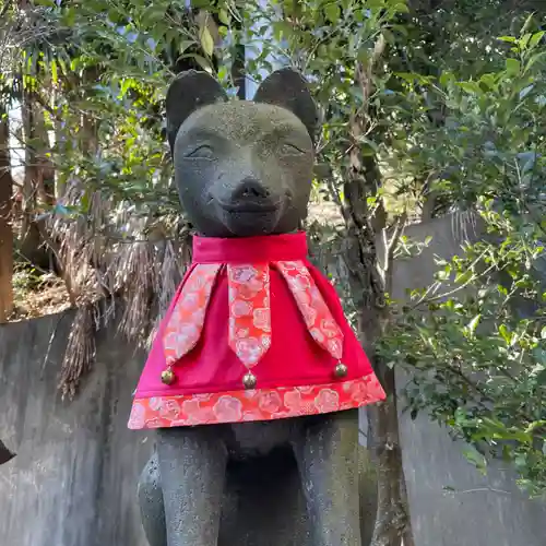 王子稲荷神社の狛犬