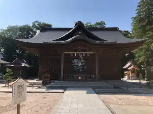 松江神社の本殿・本堂
