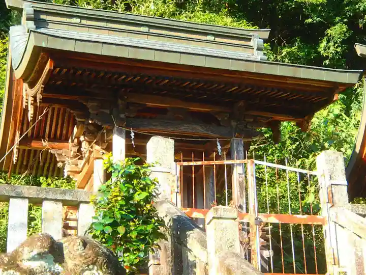 日吉神社の本殿・本堂