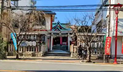 吉原神社の鳥居
