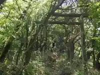 冠ヶ岳の社の鳥居