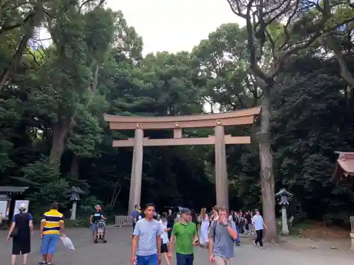 明治神宮の鳥居