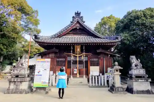 伊久智神社の本殿・本堂