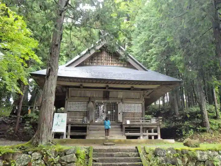 戸隠神社火之御子社の本殿・本堂