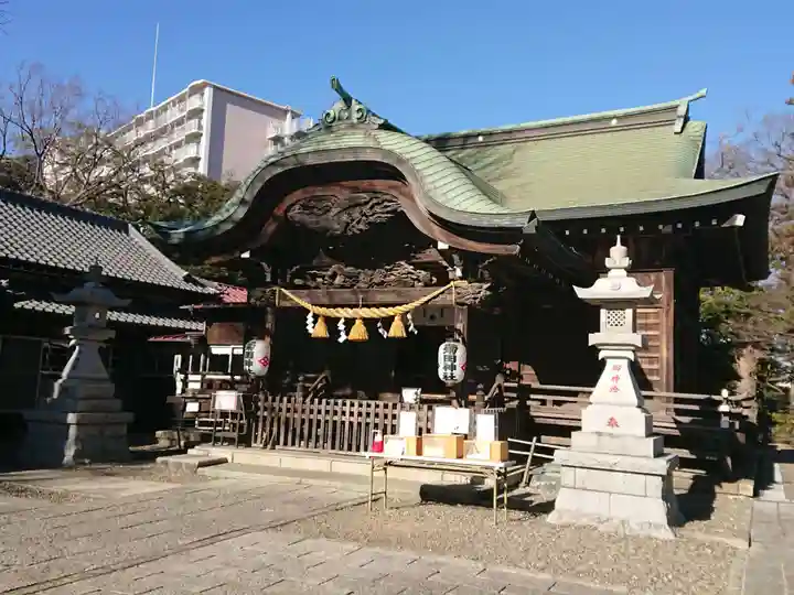 菊田神社の本殿・本堂