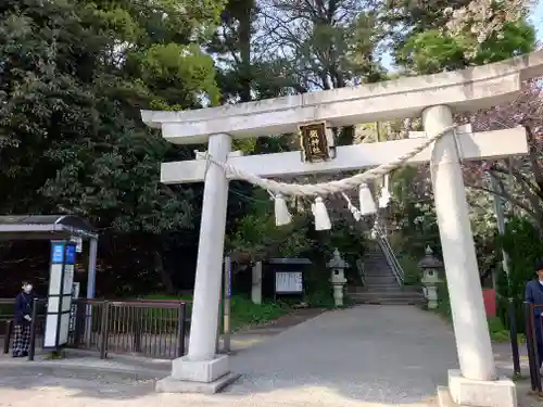 鐵神社の鳥居