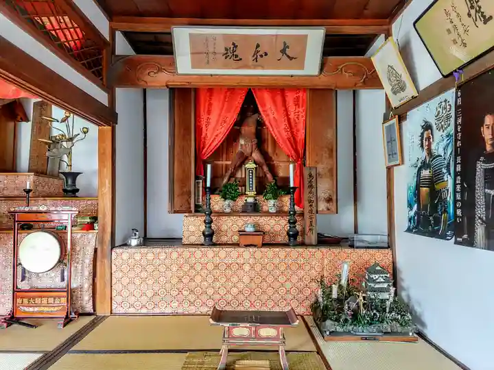 松永寺の像