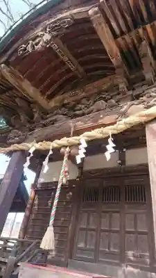 諏訪神社の本殿・本堂
