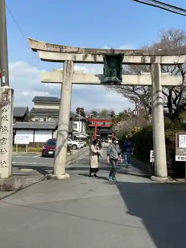 梅宮大社の鳥居