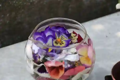 開成山大神宮の手水舎