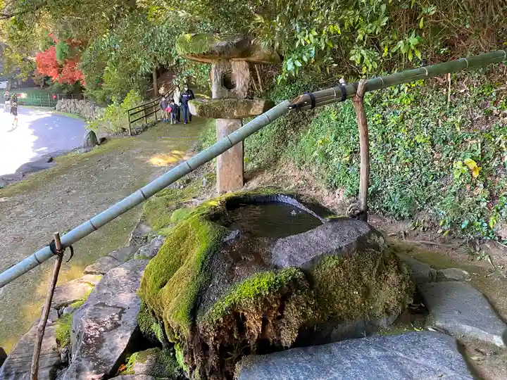 神魂神社の手水舎