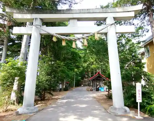 倶知安神社の鳥居