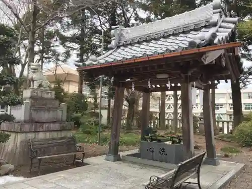 八重垣神社の手水