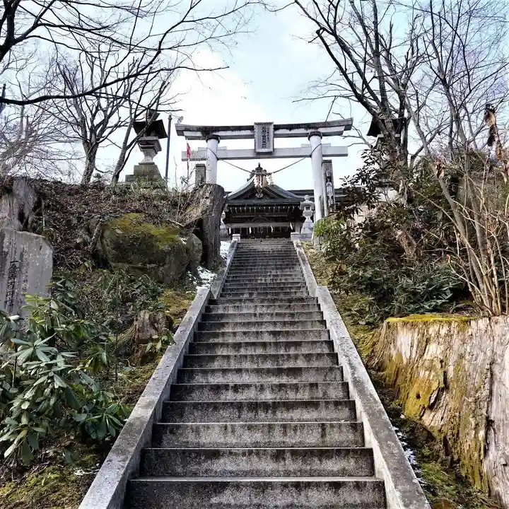 石都々古和気神社の鳥居
