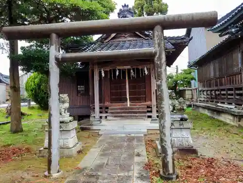 曽根神社の鳥居