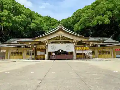 福岡縣護國神社の本殿・本堂