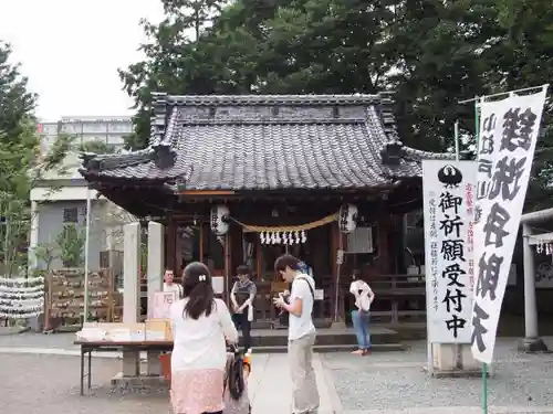 川越熊野神社の本殿