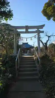 井野天満神社の鳥居