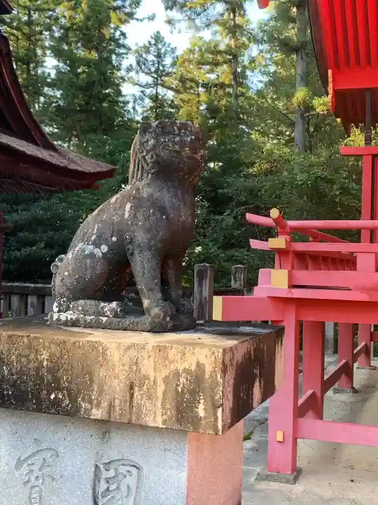 日吉神社の狛犬
