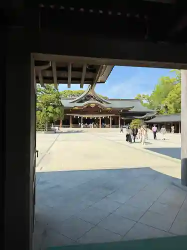 寒川神社の本殿・本堂