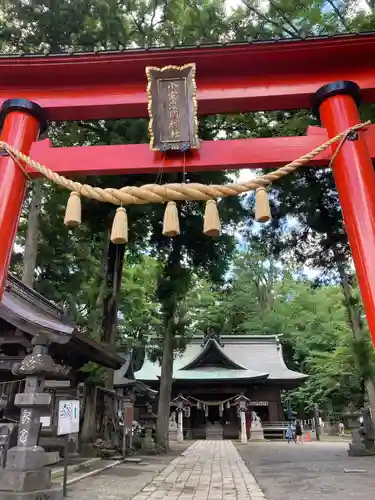 小室浅間神社の鳥居