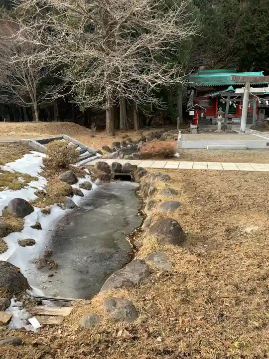 清瀧神社の庭園