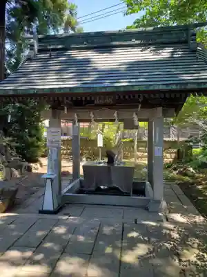 神炊館神社 ⁂奥州須賀川総鎮守⁂の手水舎