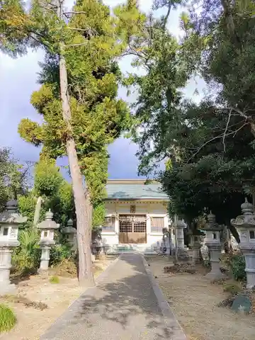 八幡社の本殿・本堂