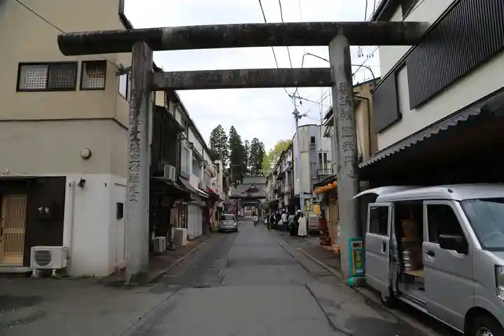 櫻山神社の鳥居