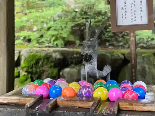 富士山東口本宮 冨士浅間神社の手水