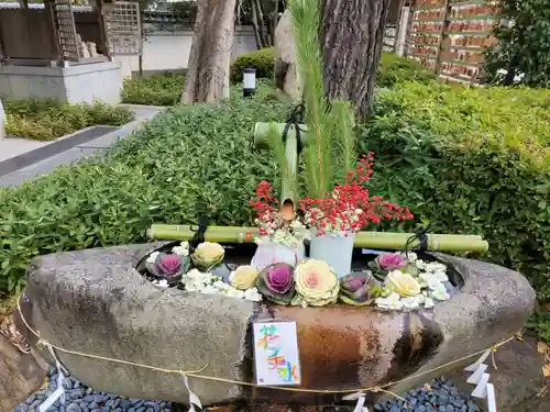 伊和志津神社の手水舎