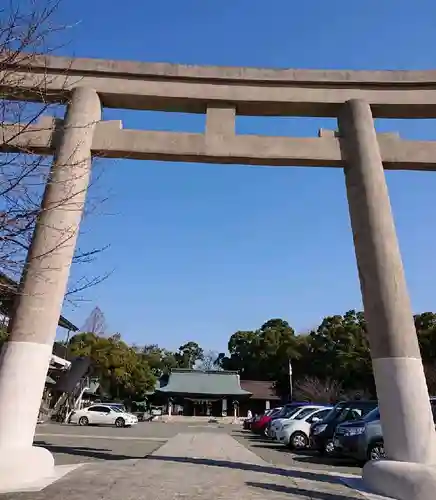 熊本縣護國神社の鳥居